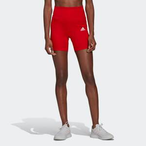 ADIDAS SPORTSWEAR Sportovní kalhoty 'Designed to Move' červená / bílá