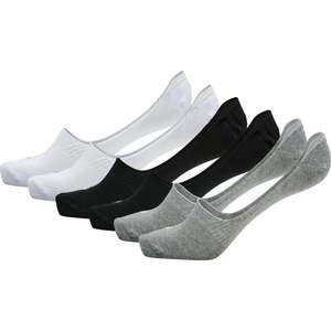 Hummel Sportovní ponožky šedá / černá / bílá