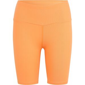 Hey Honey Sportovní kalhoty jasně oranžová / bílá