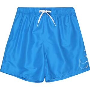 Nike Swim Sportovní plavky královská modrá / bílá