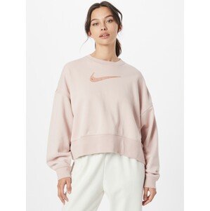 Nike Sportswear Mikina 'Swoosh' jasně oranžová / pink