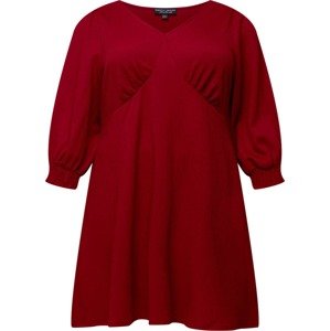 Dorothy Perkins Curve Šaty červená třešeň