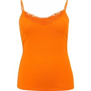 Vero Moda Curve Top 'INGRID' tmavě oranžová