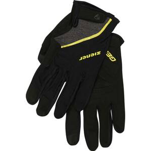 ZIENER Sportovní rukavice 'Clyo Touch' světle žlutá / šedý melír / černá