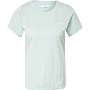 COLUMBIA Funkční tričko 'Alpine Chill' mátová / bílá