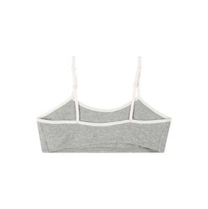 Calvin Klein Underwear Podprsenka šedý melír / bílá / offwhite