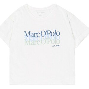 Marc O'Polo Junior Tričko světlemodrá / tmavě modrá / pastelově zelená / bílá