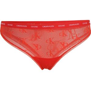 Calvin Klein Underwear Plus Kalhotky oranžově červená