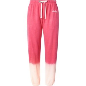 Hurley Sportovní kalhoty meruňková / pink