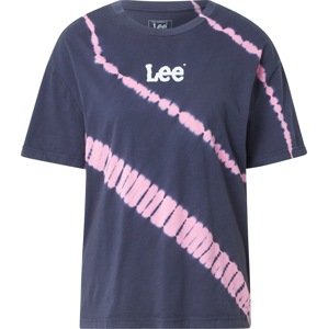 Lee Tričko fialová / tmavě fialová / bílá