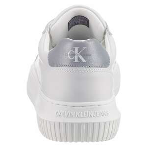 Calvin Klein Jeans Tenisky  stříbrná / bílá