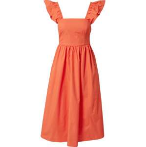 Compania Fantastica Šaty tmavě oranžová