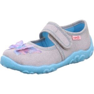 SUPERFIT Pantofle 'Bonny' modrá / šedá / fialová / pink