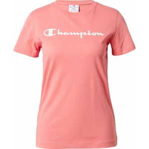 Champion Authentic Athletic Apparel Tričko pink / bílá