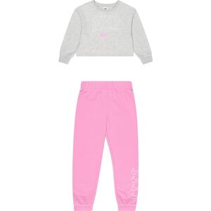 Nike Sportswear Sada šedá / pink / bílá