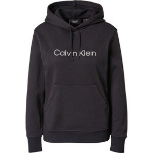 Calvin Klein Sport Mikina světle šedá / černá