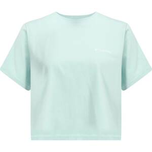 COLUMBIA Funkční tričko 'River' mátová / bílá
