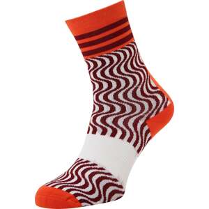 ADIDAS BY STELLA MCCARTNEY Sportovní ponožky oranžová / tmavě červená / bílá