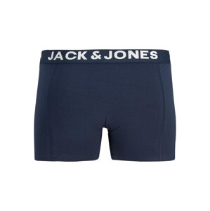 JACK & JONES Boxerky 'Fox' námořnická modř / bílá