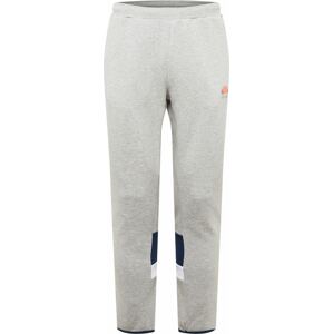 ELLESSE Sportovní kalhoty 'Markios' námořnická modř / světle šedá / bílá