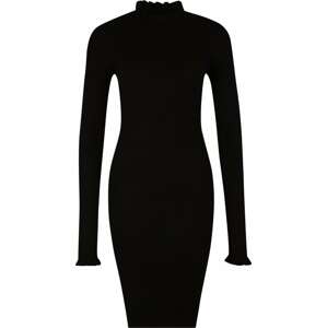 Pieces Tall Úpletové šaty 'LAISA' černá