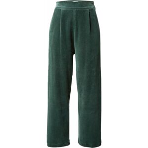 Brava Fabrics Kalhoty se sklady v pase tmavě zelená
