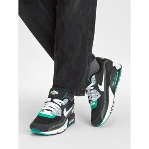 Nike Sportswear Tenisky 'AIR MAX 90' šedá / zelená / černá / bílá