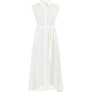 RISA Letní šaty barva bílé vlny