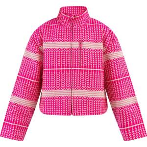 myMo KIDS Přechodná bunda pink / barva bílé vlny