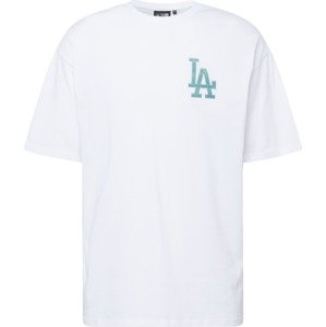 NEW ERA Tričko 'Los Angeles Dodgers' světlemodrá / bílá