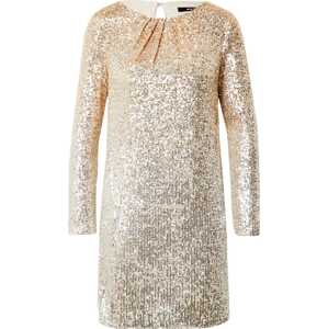 TFNC Koktejlové šaty 'REVEL' zlatá / stříbrná