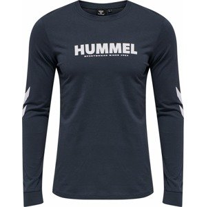 Hummel Funkční tričko 'Legacy' chladná modrá / bílá