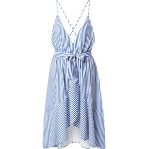 KENDALL + KYLIE Letní šaty královská modrá / bílá