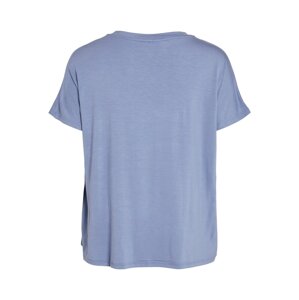 VILA Tričko 'Belis' kouřově modrá
