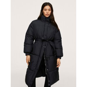 MANGO Zimní kabát 'Coulant' černá