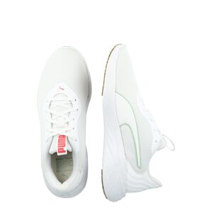 PUMA Sportovní boty  světle zelená / bílá