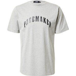 Pacemaker Tričko 'PASICS BIG LOGO T' antracitová / šedý melír