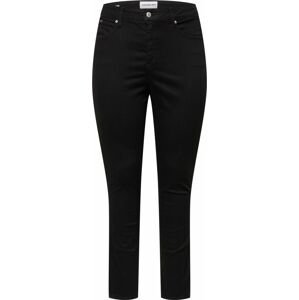 Calvin Klein Jeans Curve Kalhoty černá