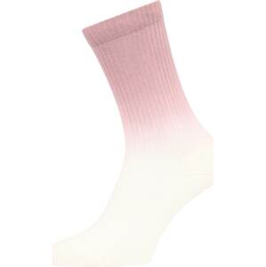 Varley Sportovní ponožky 'Ojai' starorůžová / bílá