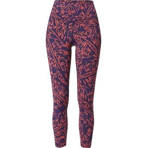 UNDER ARMOUR Sportovní kalhoty 'Meridian' tmavě fialová / jasně oranžová