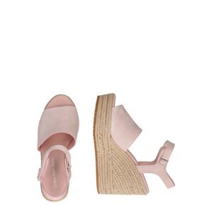 Calvin Klein Jeans Sandály  růžová / bílá