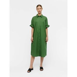 OBJECT Košilové šaty 'Dora'  trávově zelená