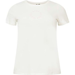 Vero Moda Curve Tričko 'SANDRA' růžová / bílá