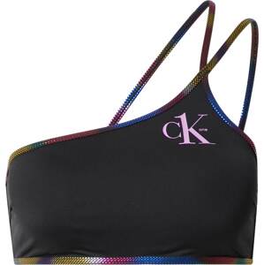 Calvin Klein Swimwear Horní díl plavek 'Pride' mix barev / černá
