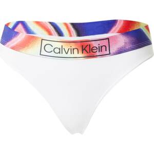 Calvin Klein Underwear Tanga žlutá / tmavě fialová / oranžová / pink / bílá