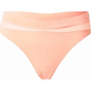 Calvin Klein Underwear Tanga broskvová / pastelově oranžová