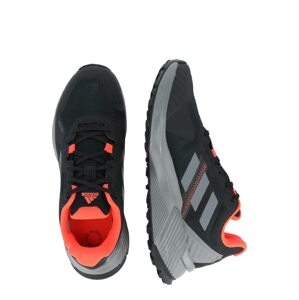 ADIDAS TERREX Běžecká obuv šedá / oranžově červená / černá