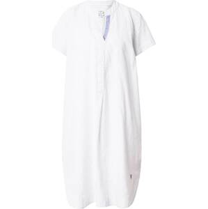 Emily Van Den Bergh Košilové šaty světlemodrá / bílá