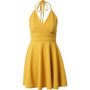 WAL G. Letní šaty 'ZOEY' tmavě žlutá
