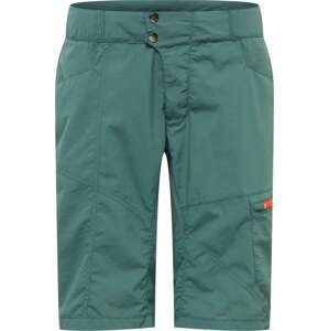VAUDE Sportovní kalhoty 'Tamaro' zelená / oranžová